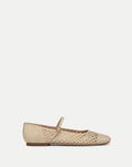 Ellie Raffia Flat