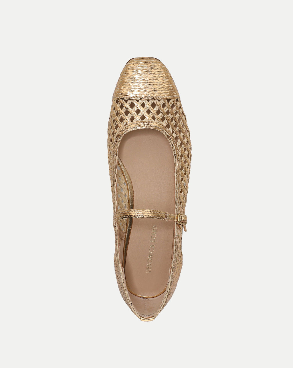 Ellie Raffia Flat