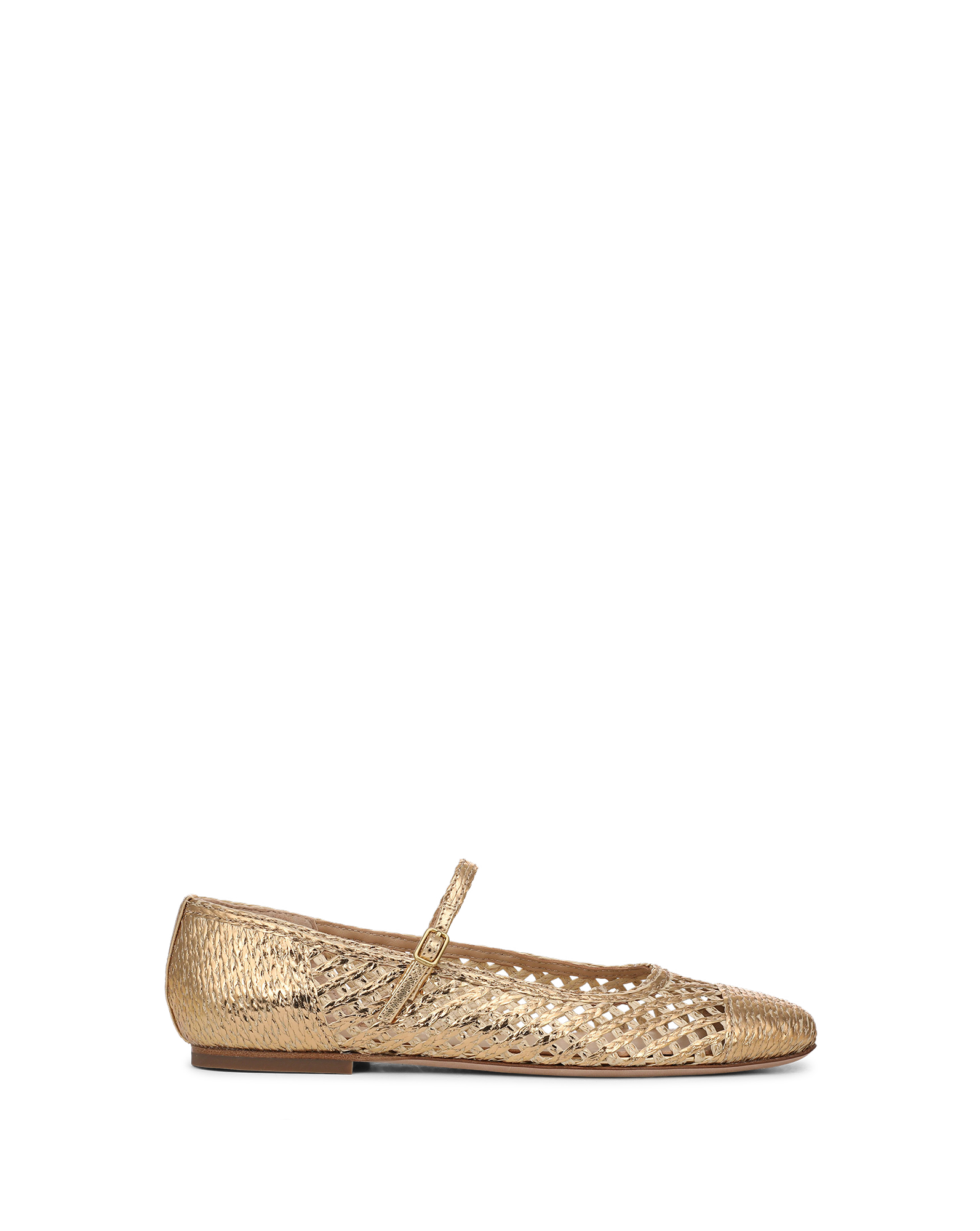 Ellie Raffia Flat