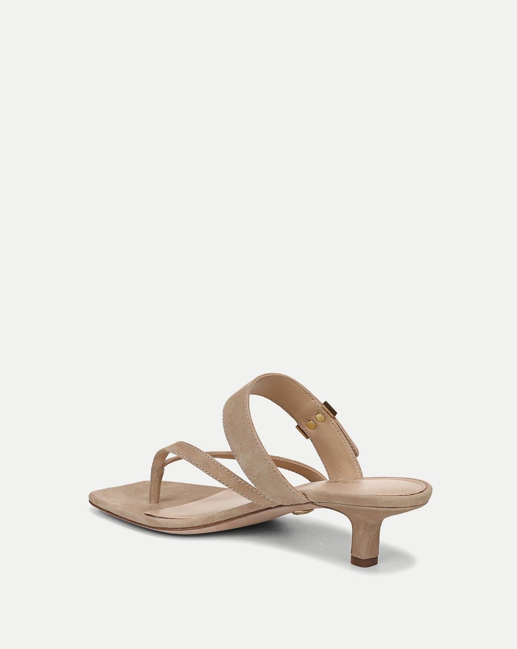 Salva Dash Kitten-Heel Sandal