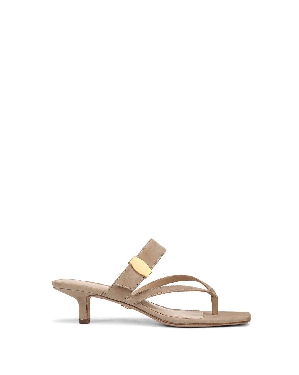 Salva Dash Kitten-Heel Sandal