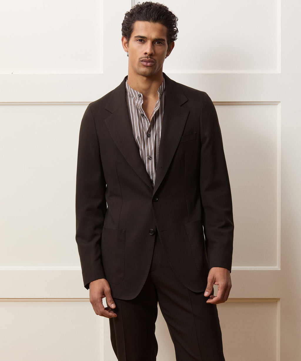 Italian Wool Gabardine Madison Suit