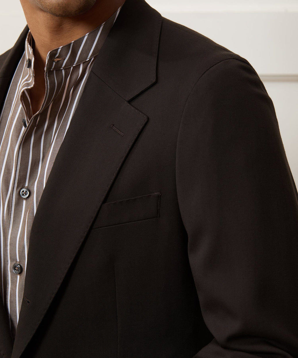 Italian Wool Gabardine Madison Suit