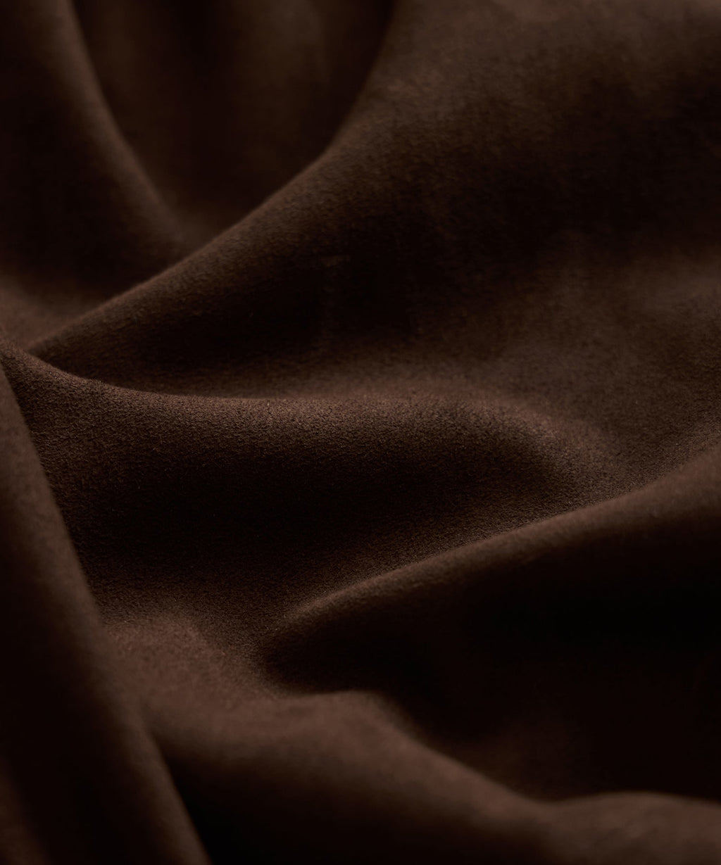 Italian Suede Western Shirt Jacket