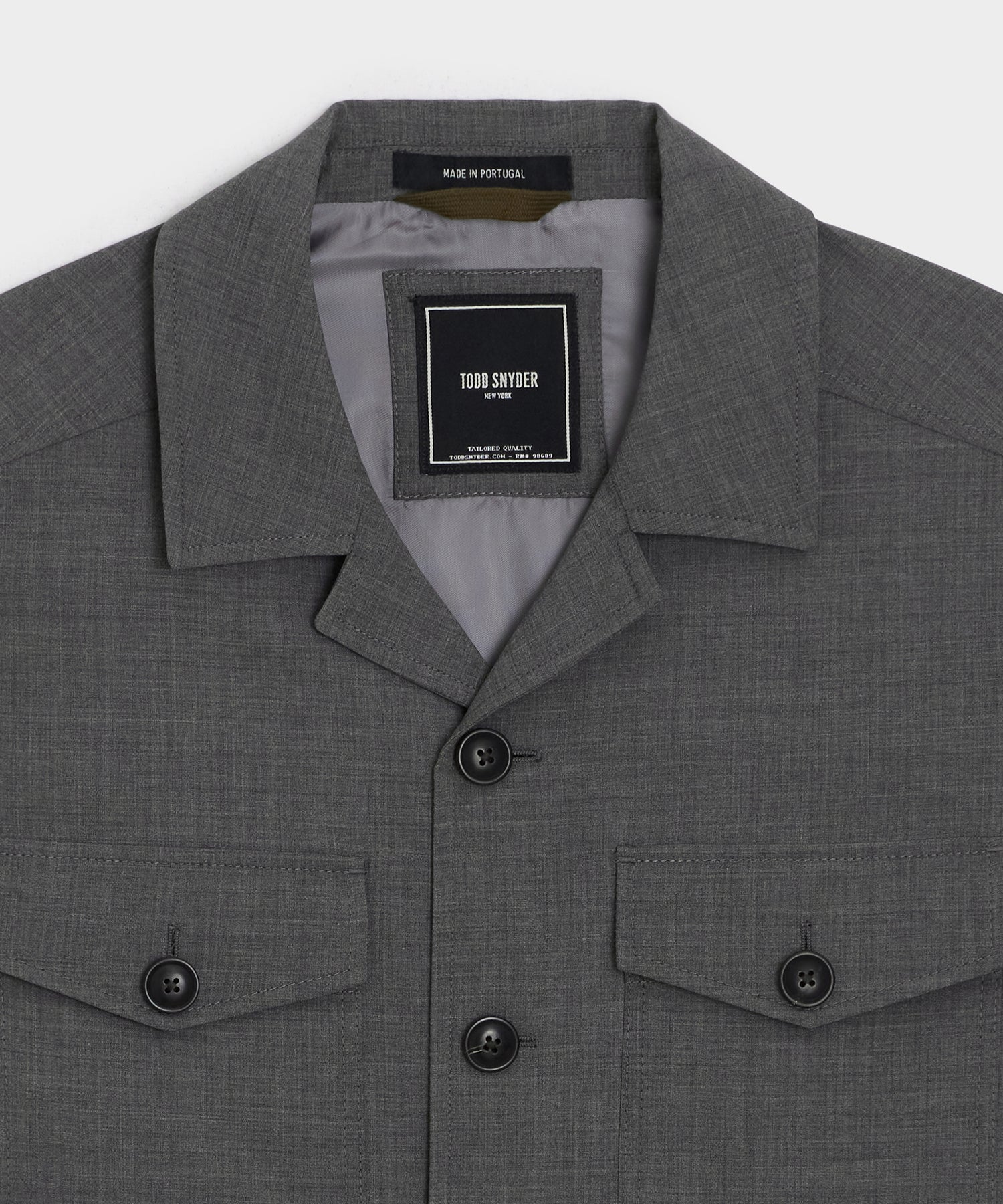 Tropical Wool Eisenhower Jacket