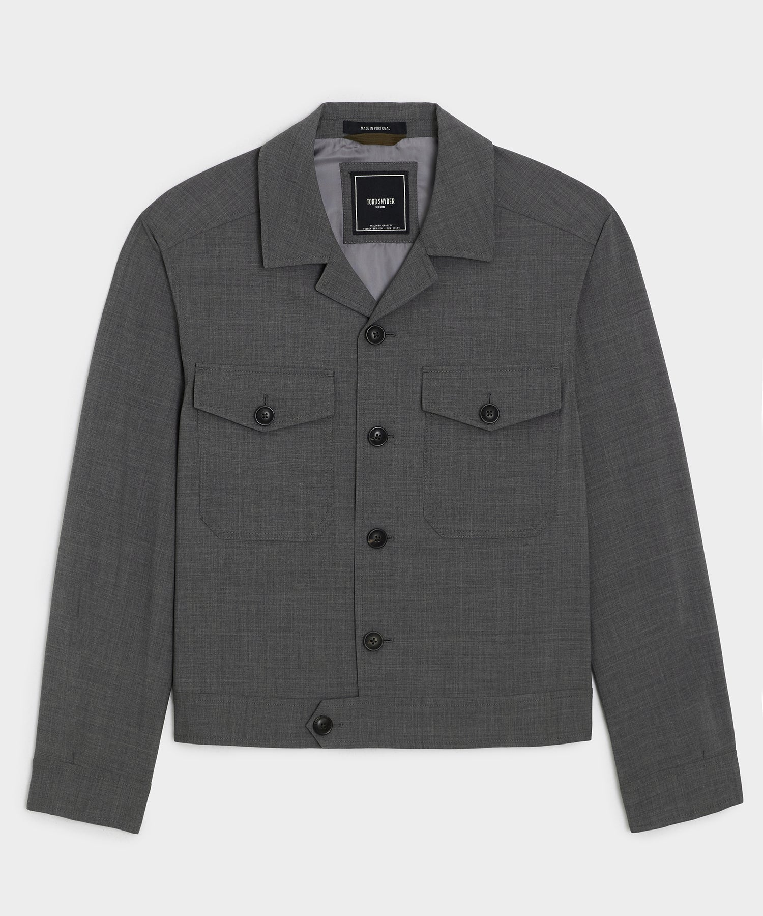 Tropical Wool Eisenhower Jacket
