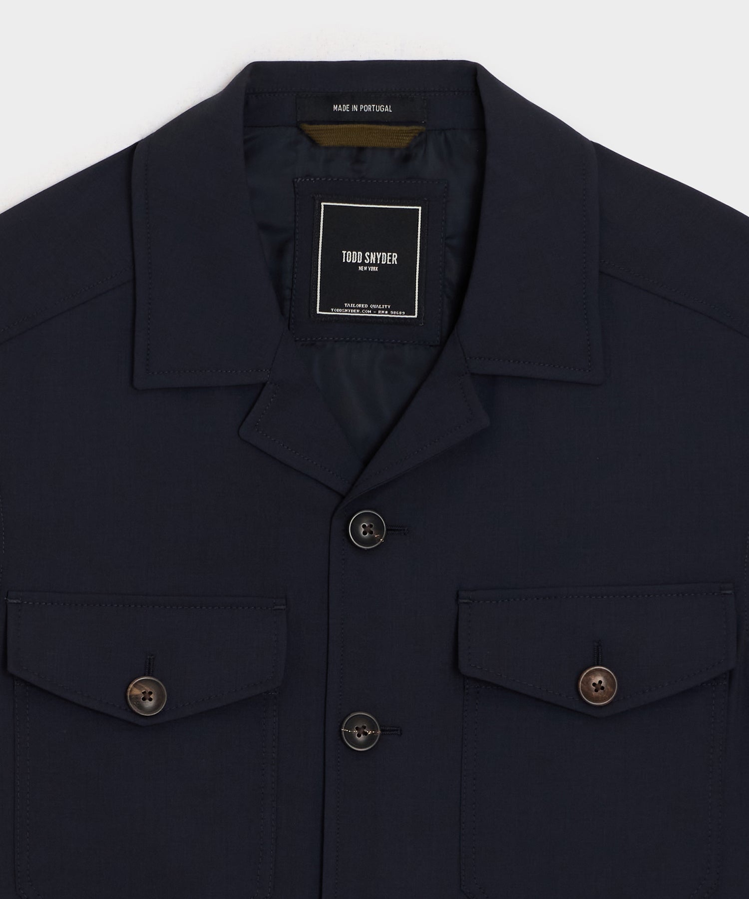 Tropical Wool Eisenhower Jacket