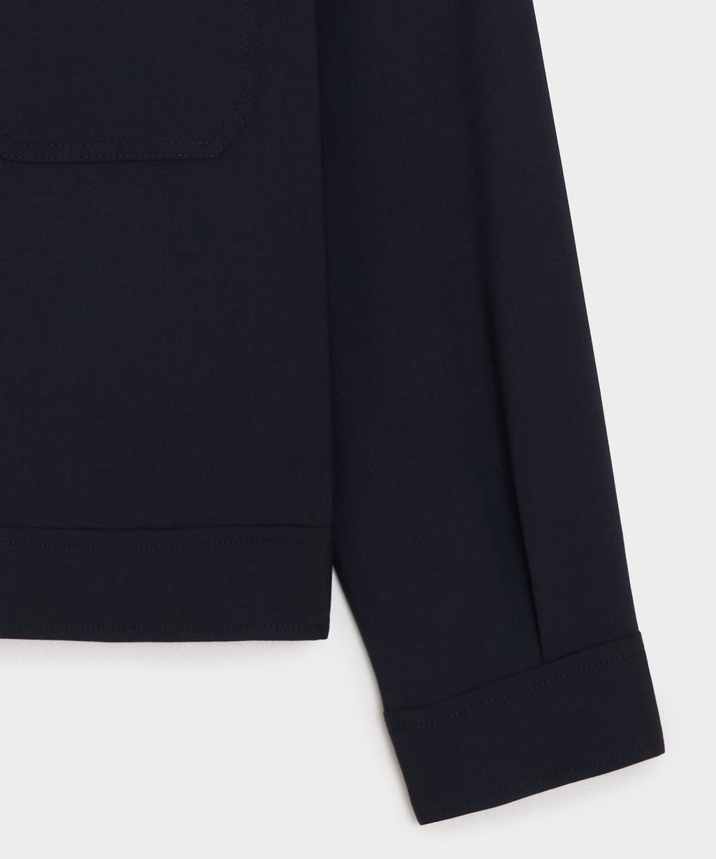 Tropical Wool Eisenhower Jacket