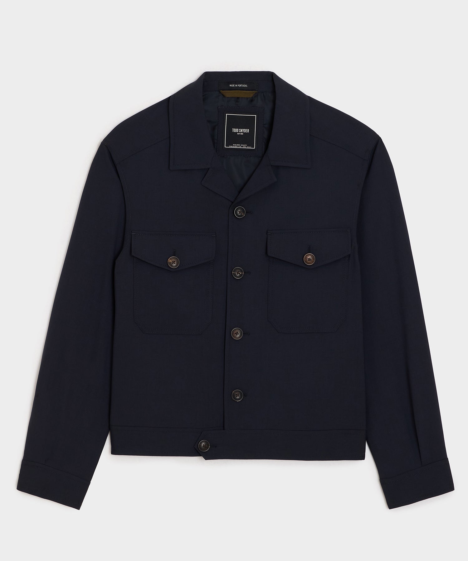 Tropical Wool Eisenhower Jacket