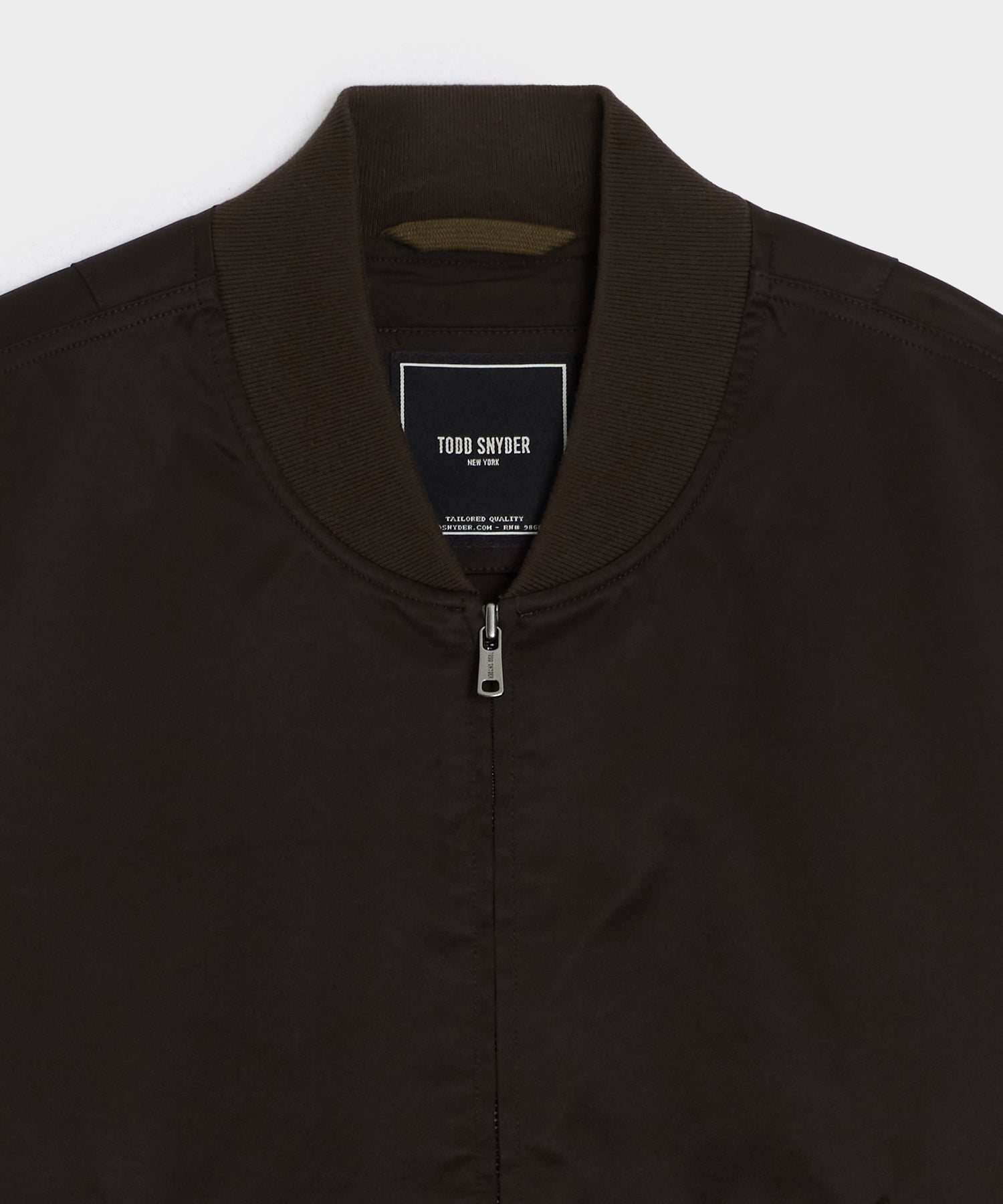 Satin Flight Jacket