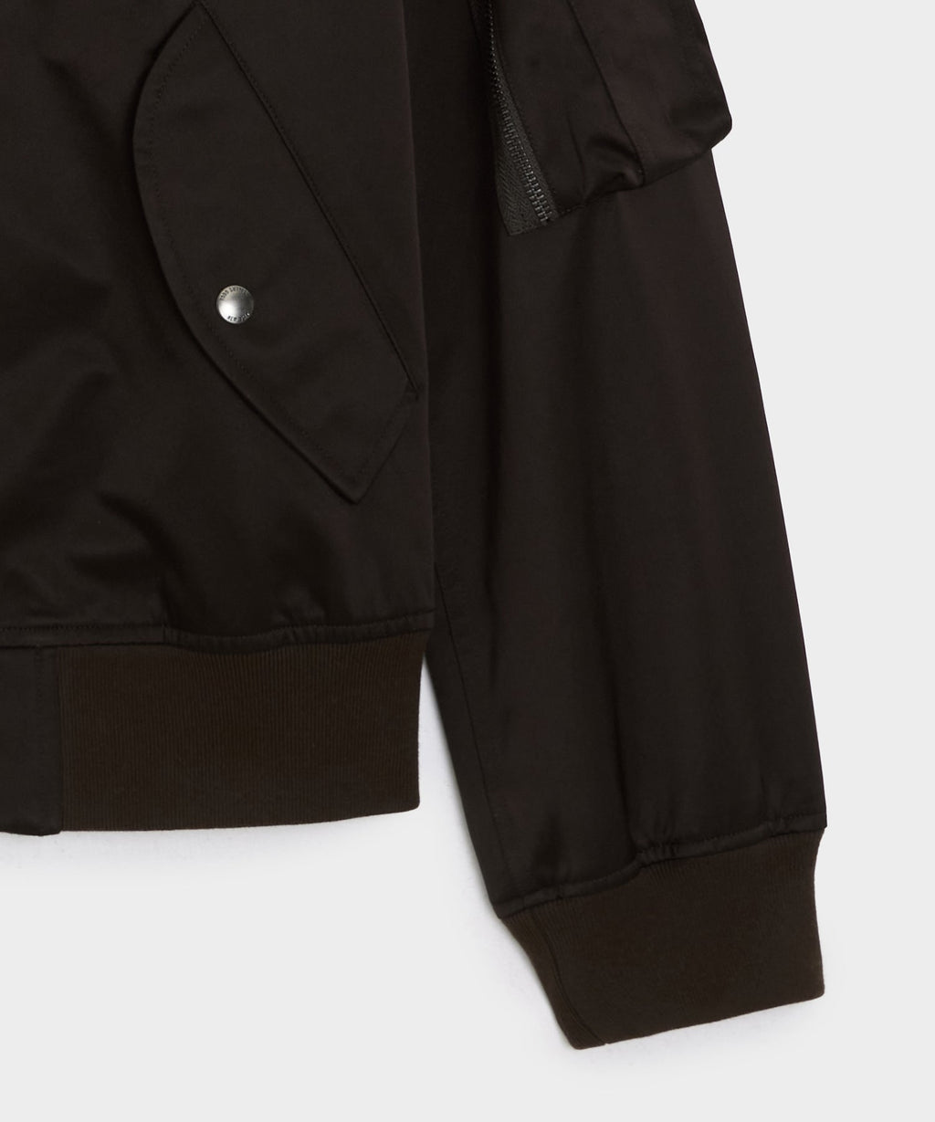 Satin Flight Jacket