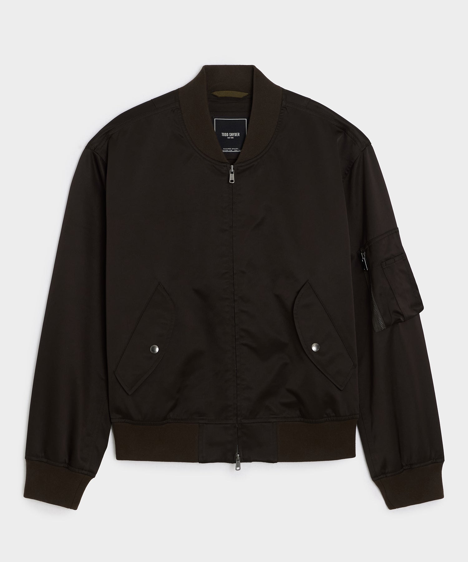 Satin Flight Jacket