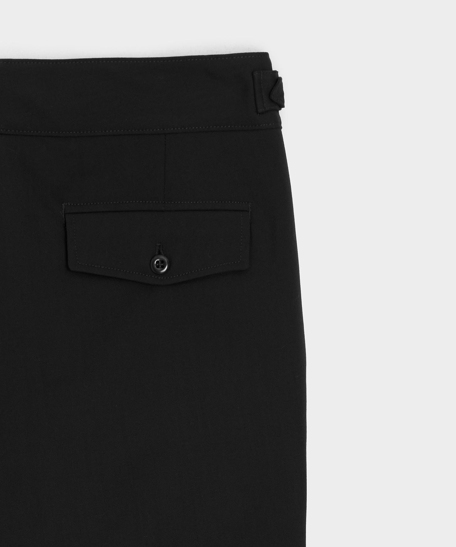 Italian Gabardine Single Belt Gurkha Trouser