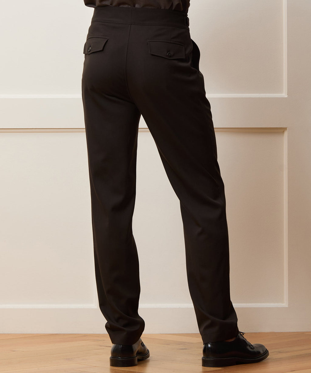 Italian Gabardine Single Belt Gurkha Trouser