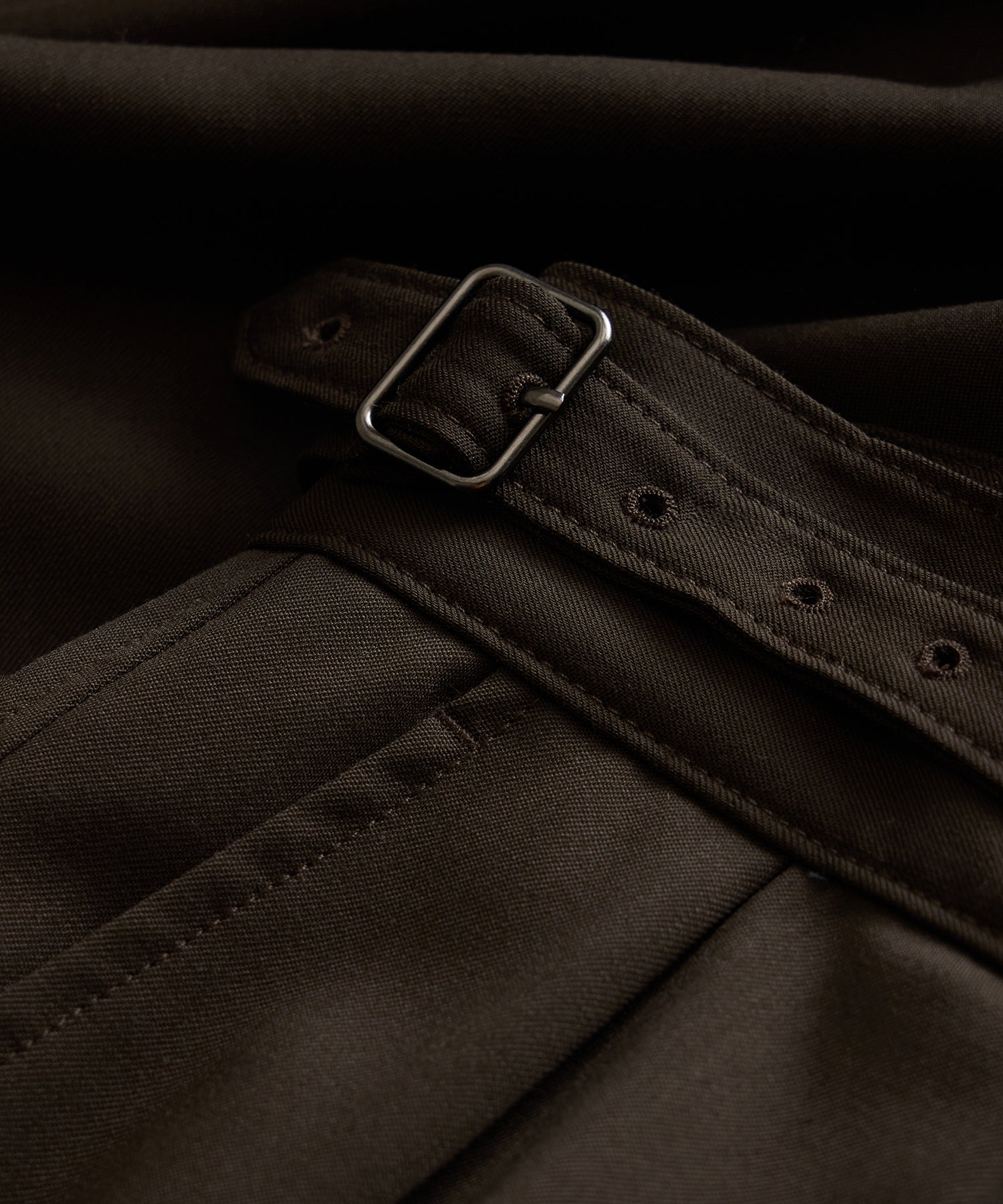 Italian Gabardine Single Belt Gurkha Trouser