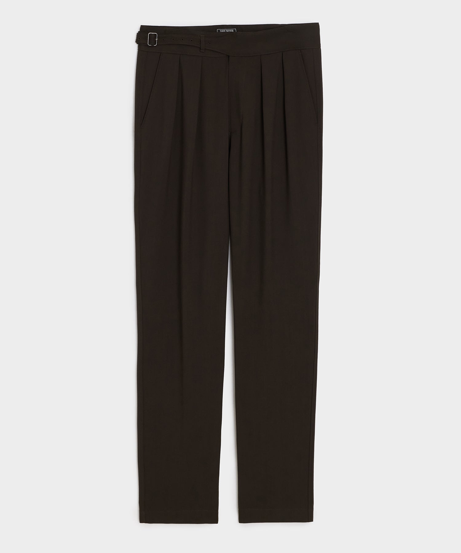Italian Gabardine Single Belt Gurkha Trouser