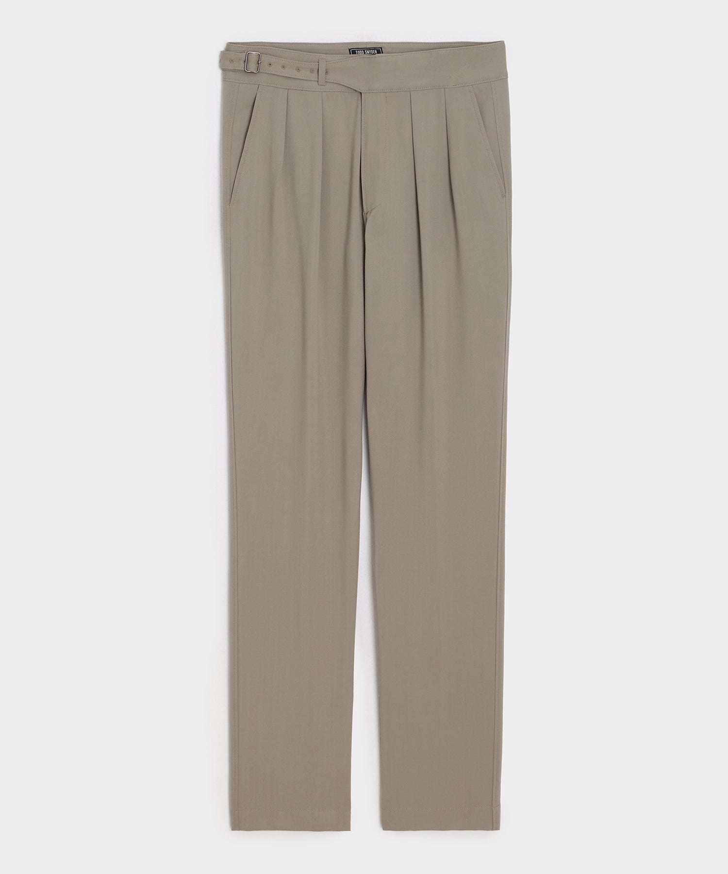 Italian Gabardine Single Belt Gurkha Trouser