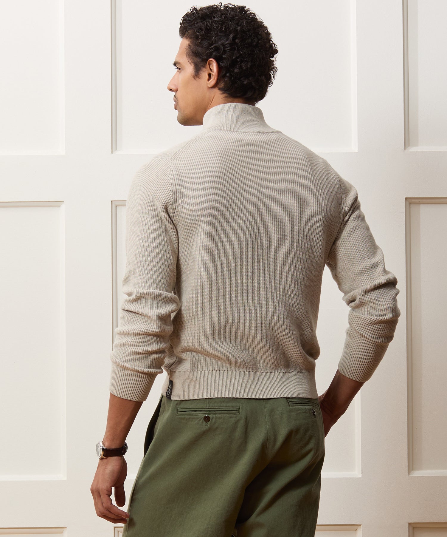 Beechwood Quarter-Zip Sweater