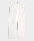 Relaxed Selvedge Jean in Distressed White