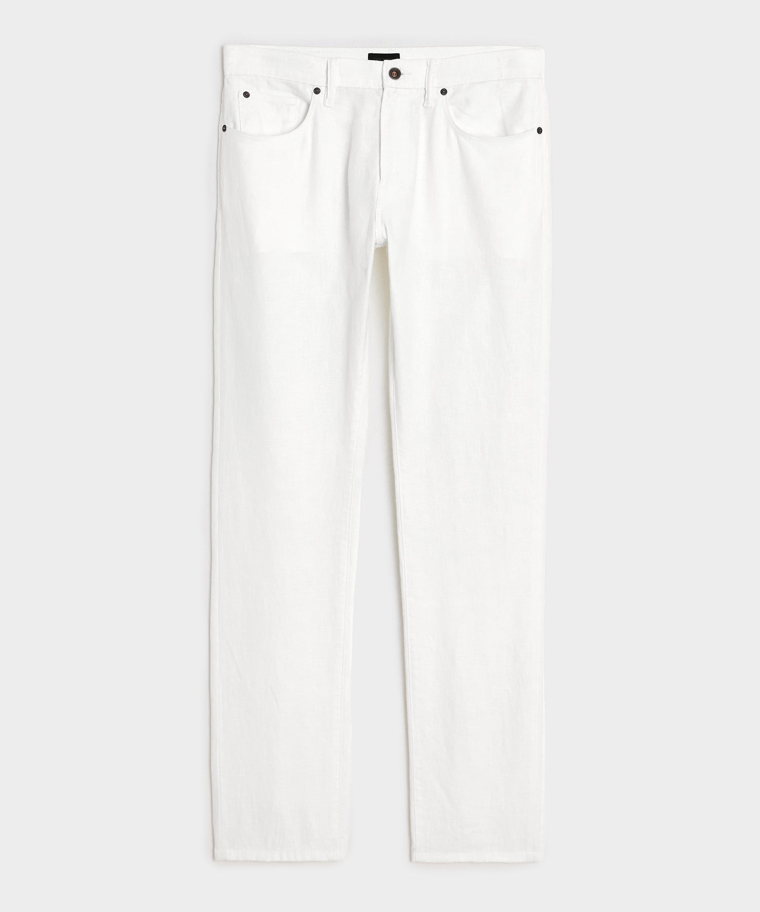 Slim 5-Pocket Linen Pant