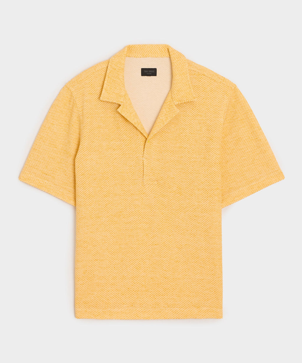 Relaxed Microcheck Montauk Polo