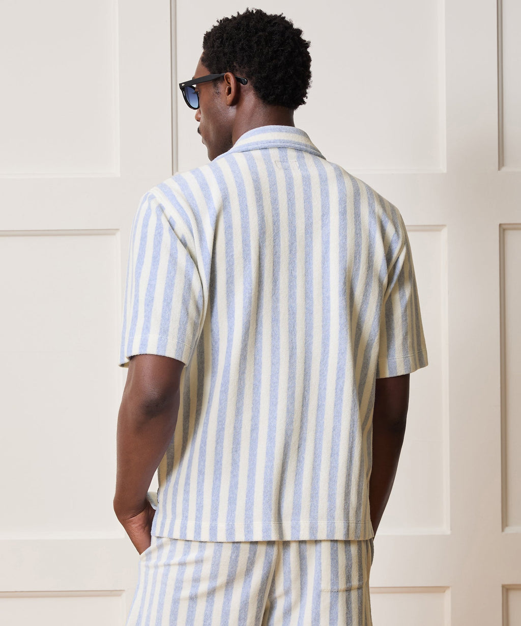 Striped Terry Polo