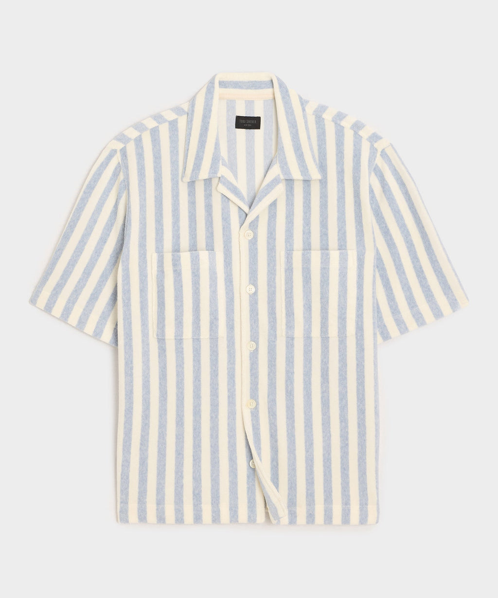 Striped Terry Polo