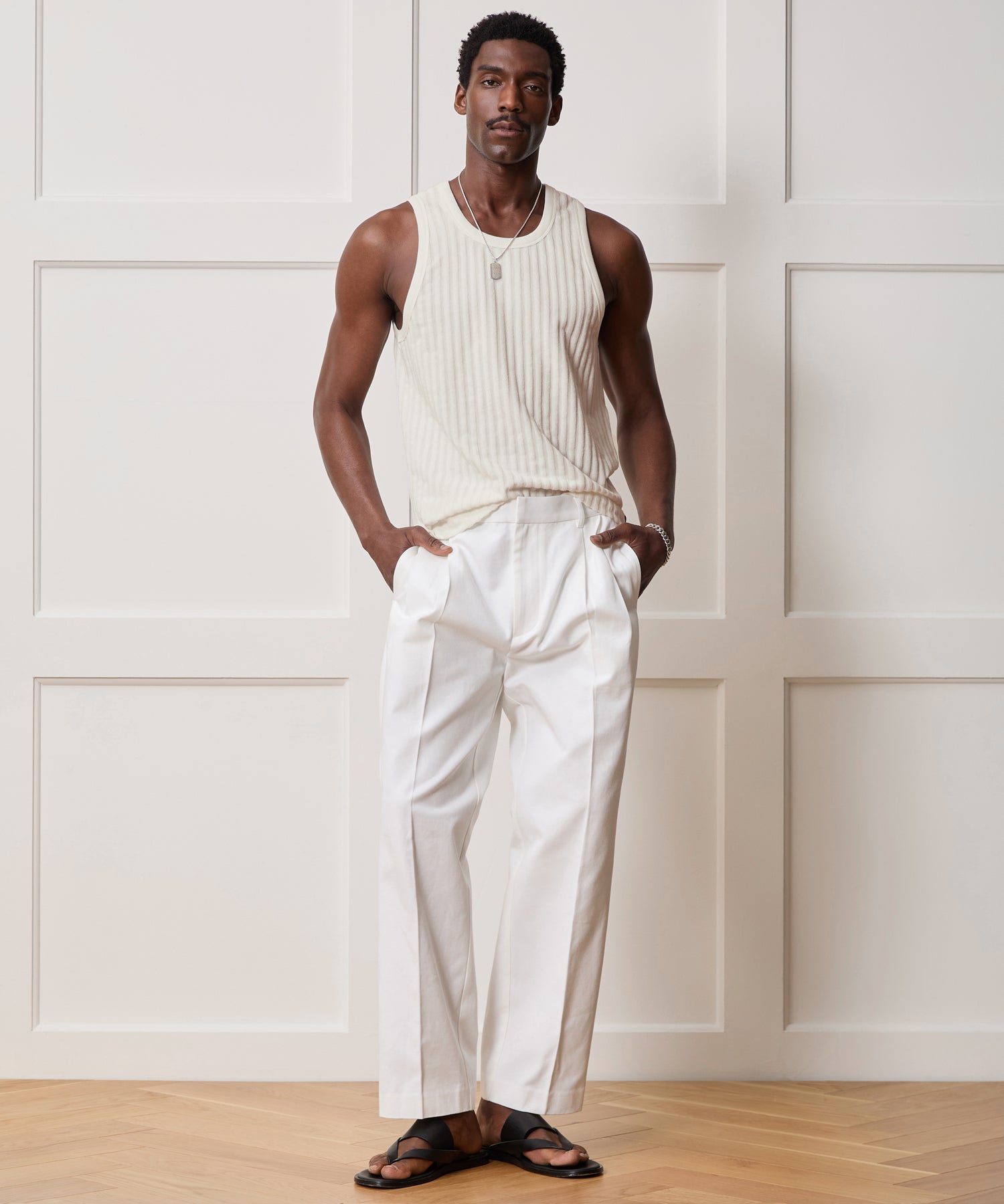 Ribbed Terry Tank