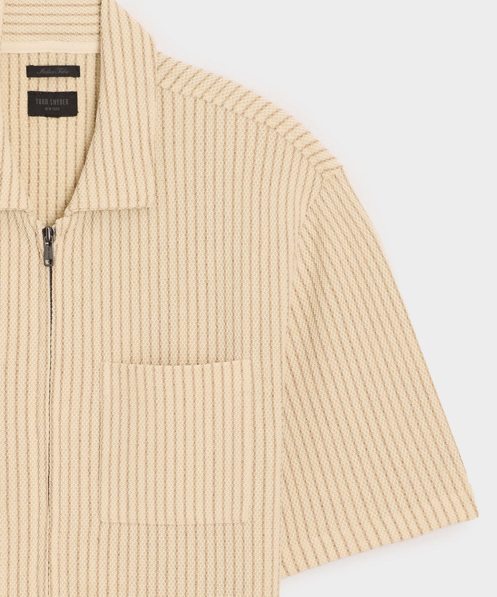 Dune Zip-Up Polo