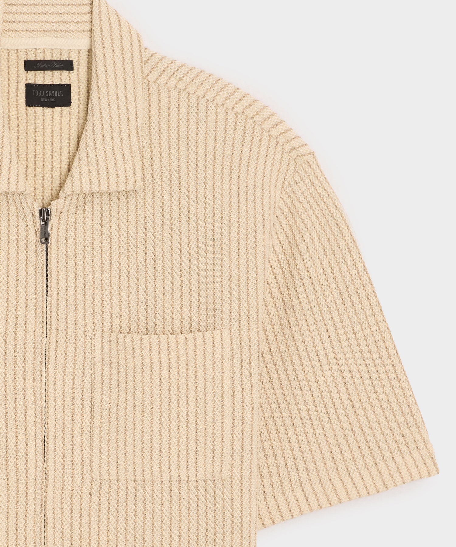Dune Zip-Up Polo