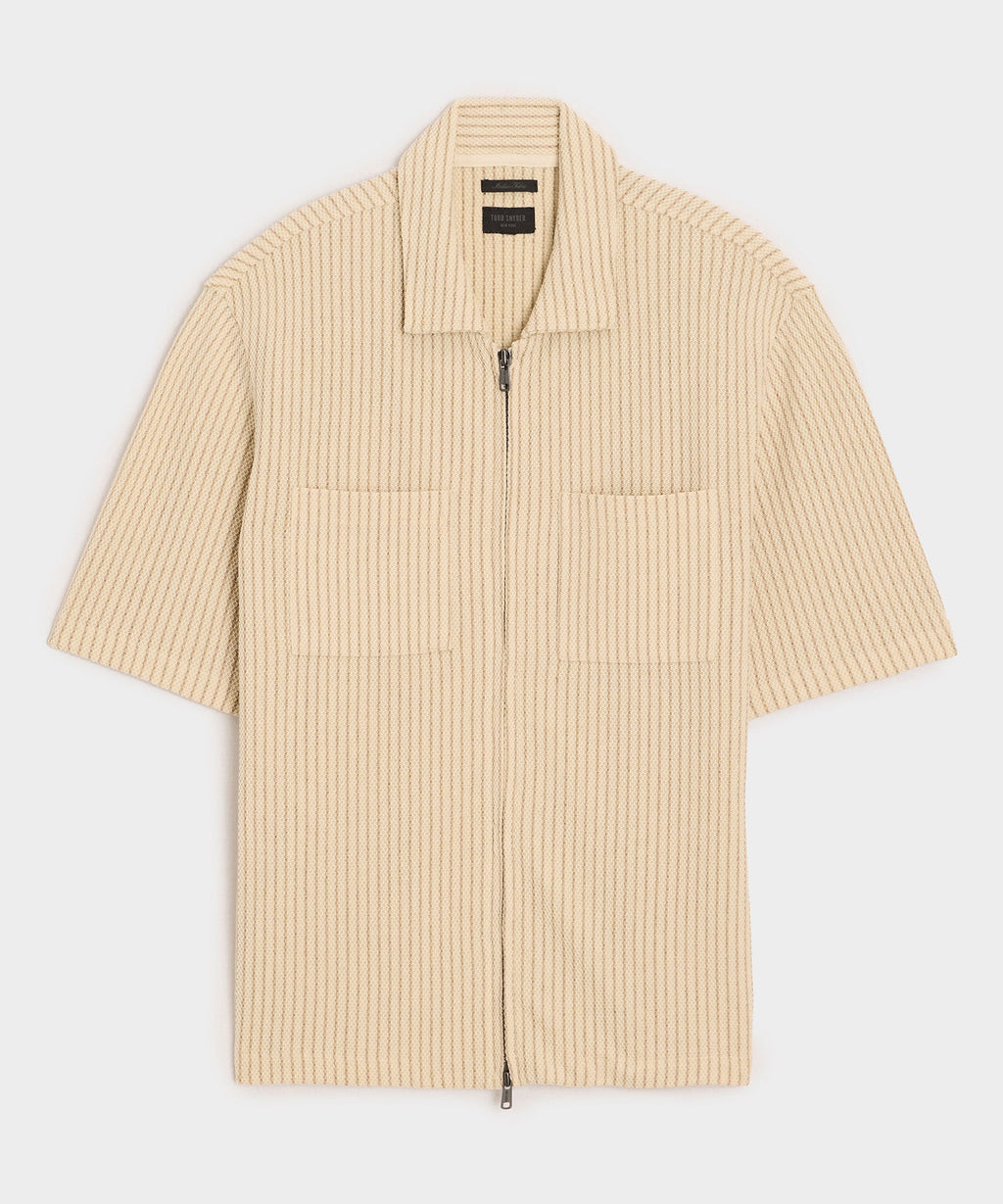 Dune Zip-Up Polo
