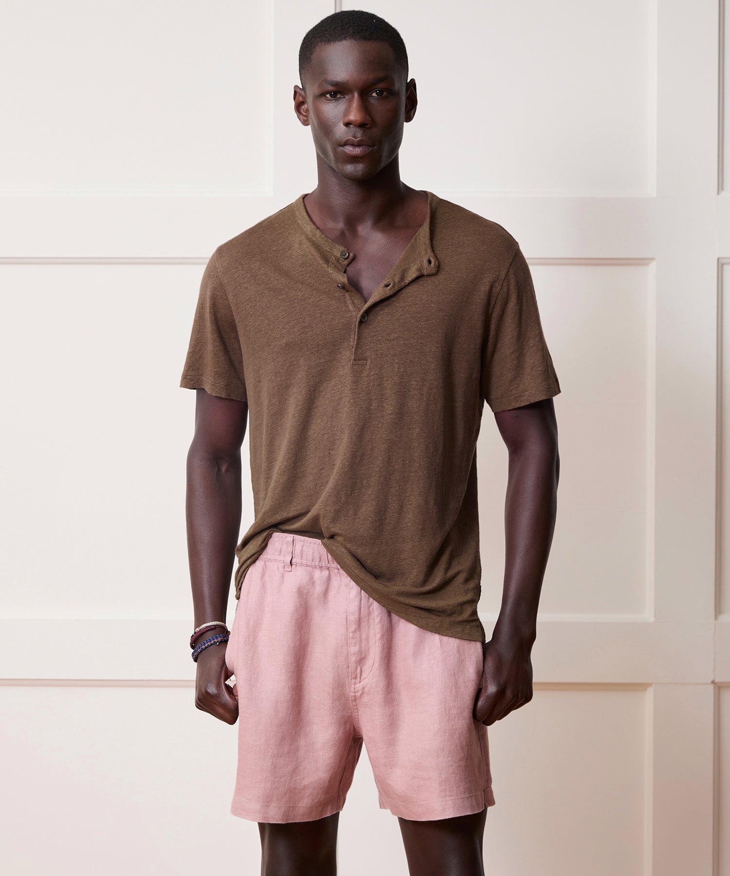 Linen Henley