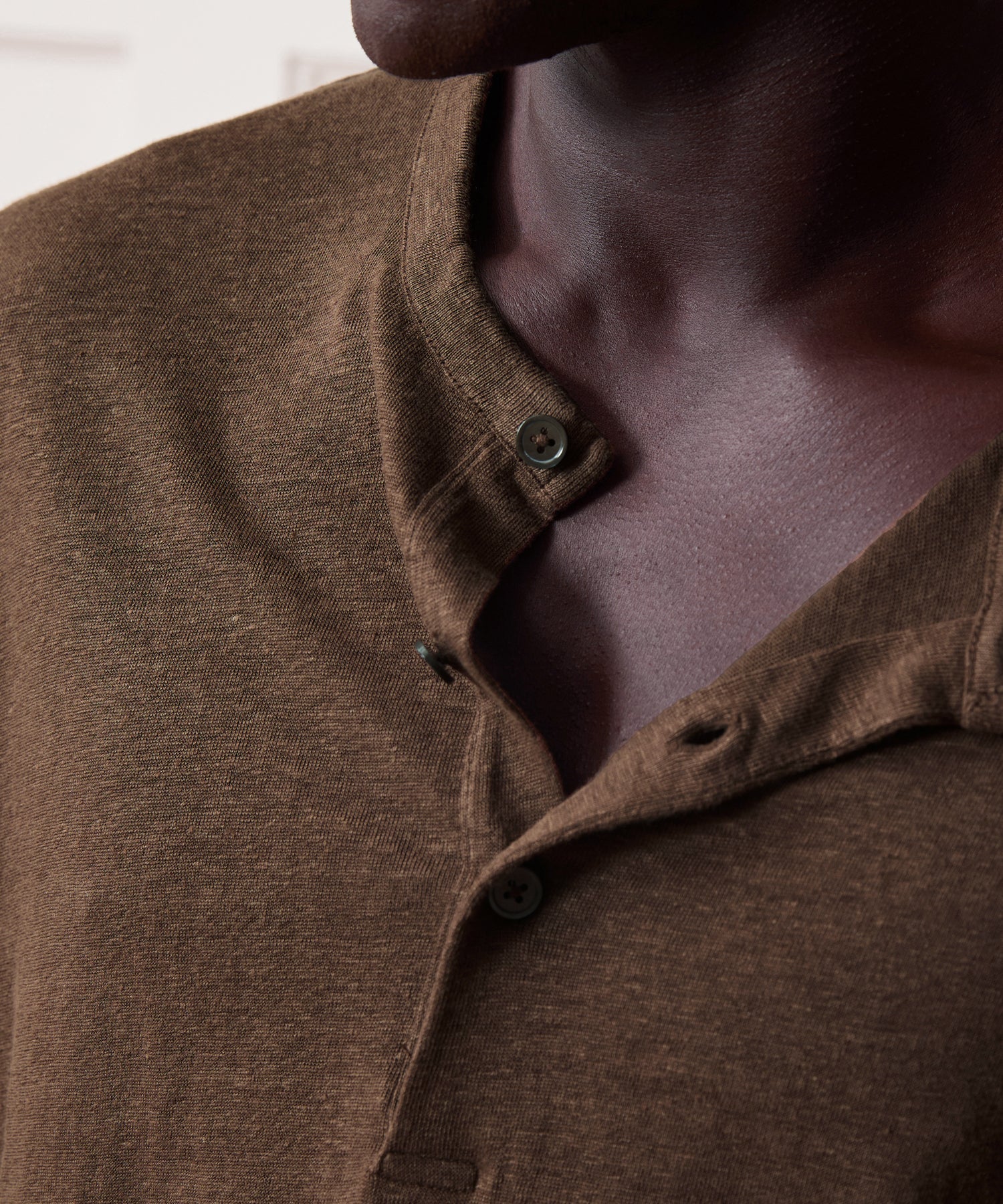 Linen Henley