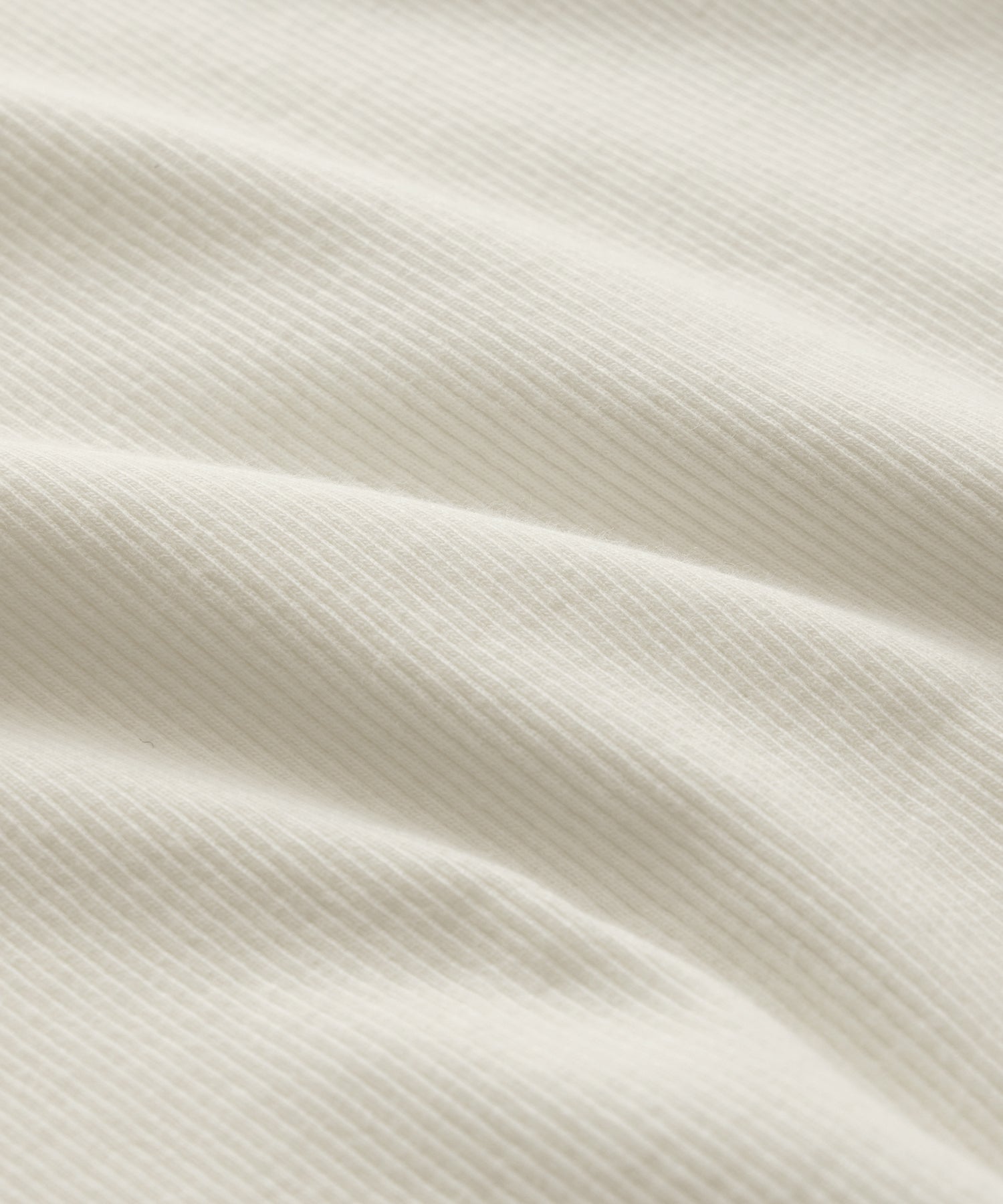 Ribbed Cotton Henley