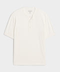 Ribbed Cotton Henley