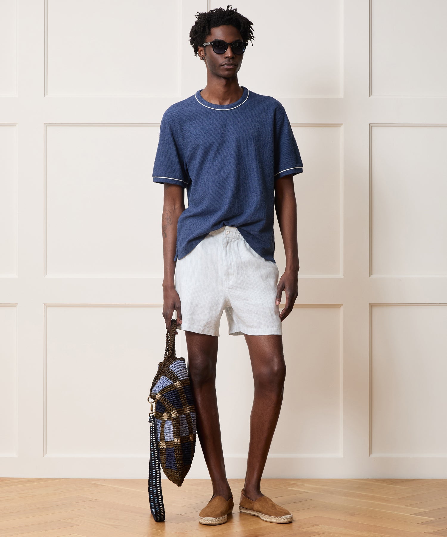 5" Linen Beachcomber Short