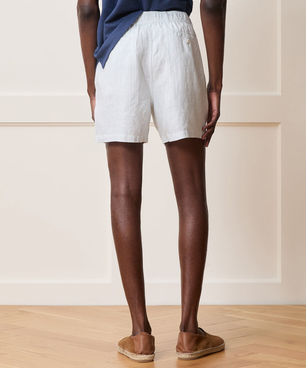 5" Linen Beachcomber Short