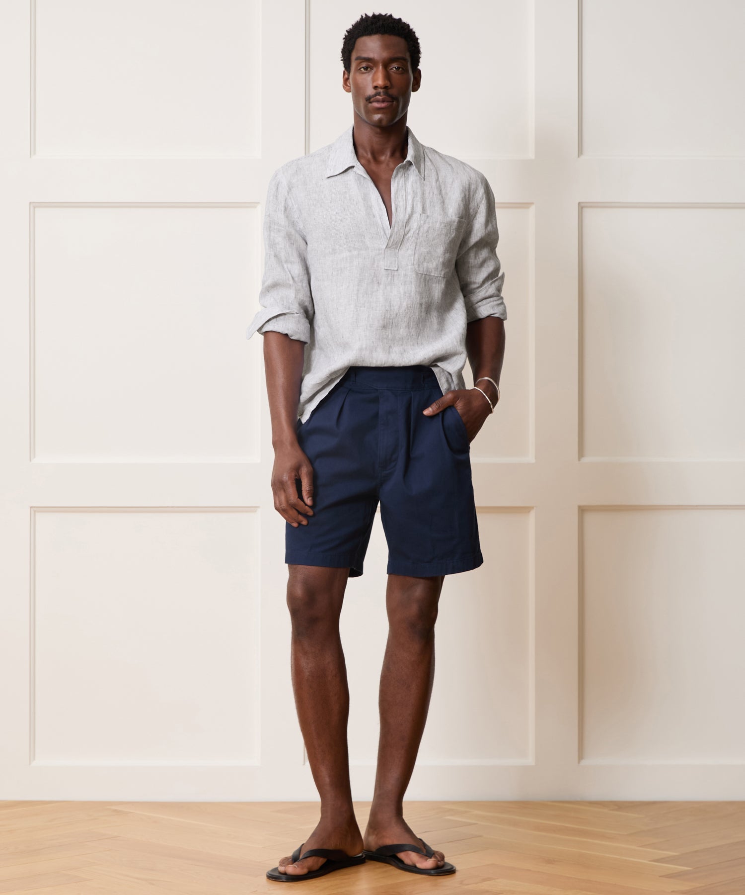 Linen Popover Shirt
