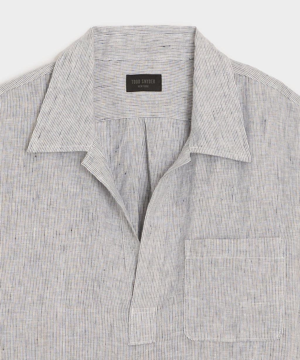 Linen Popover Shirt
