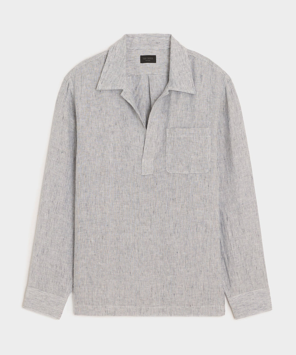 Linen Popover Shirt