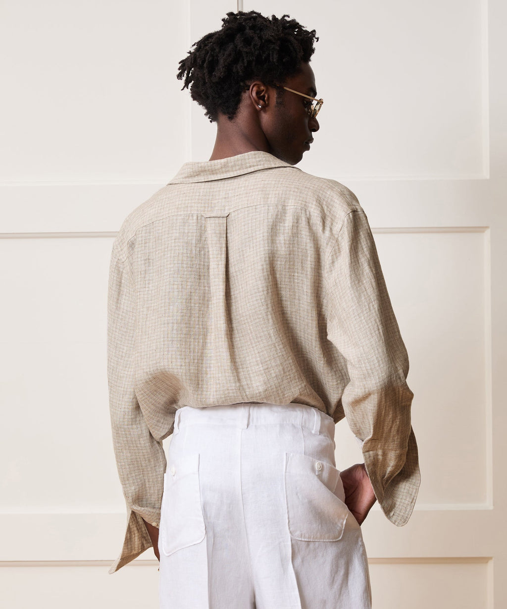 Linen Popover Shirt
