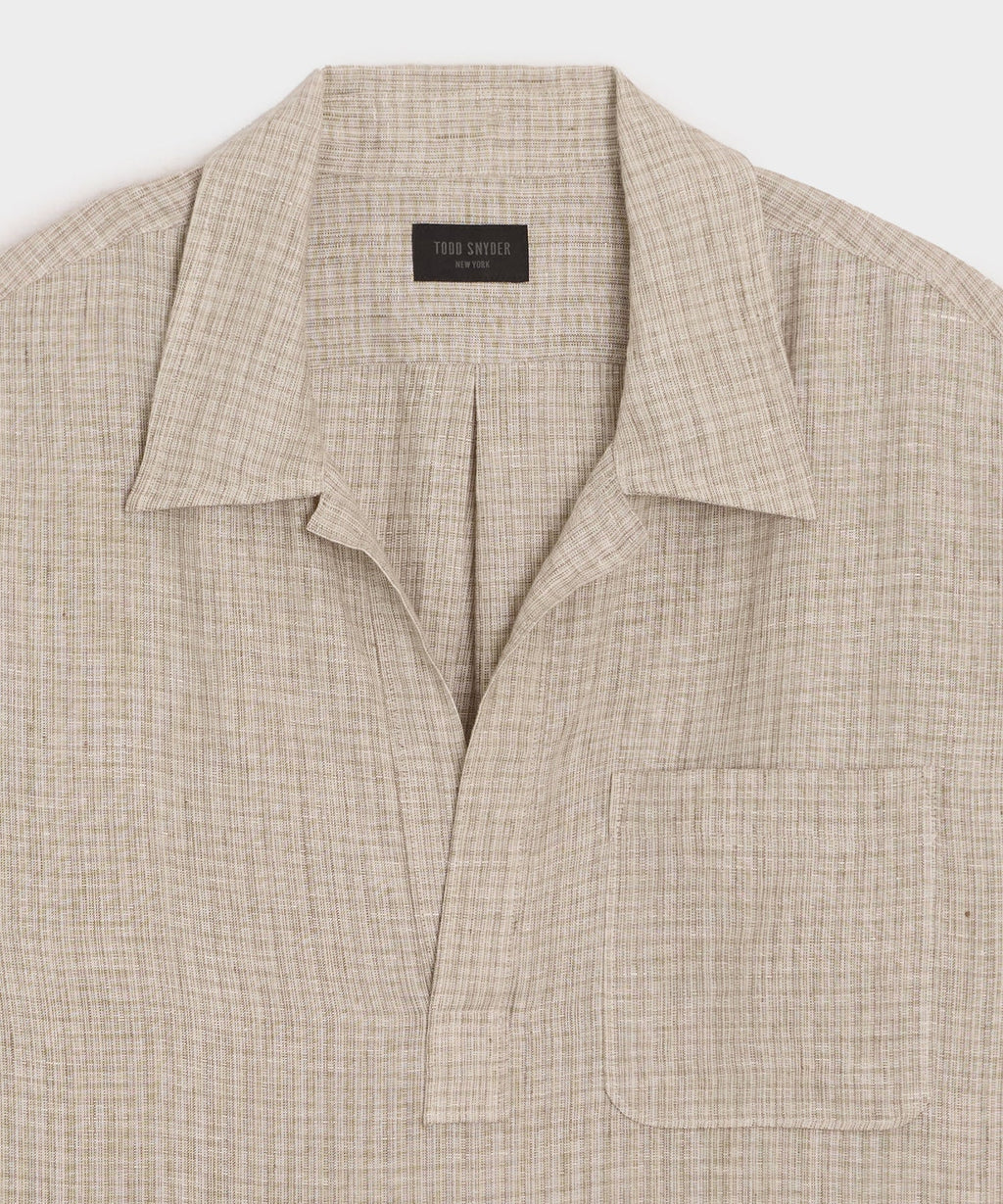 Linen Popover Shirt