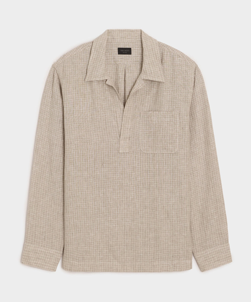 Linen Popover Shirt