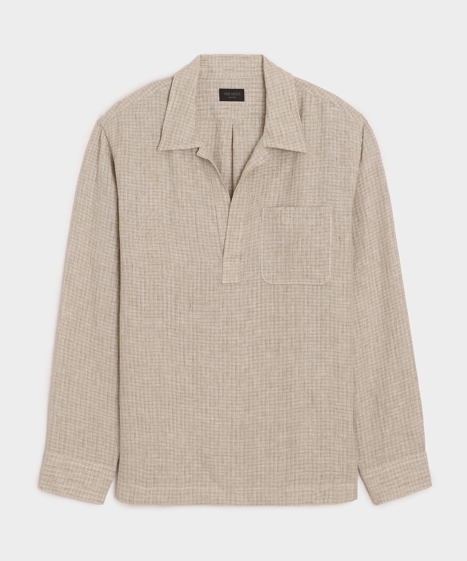 Linen Popover Shirt