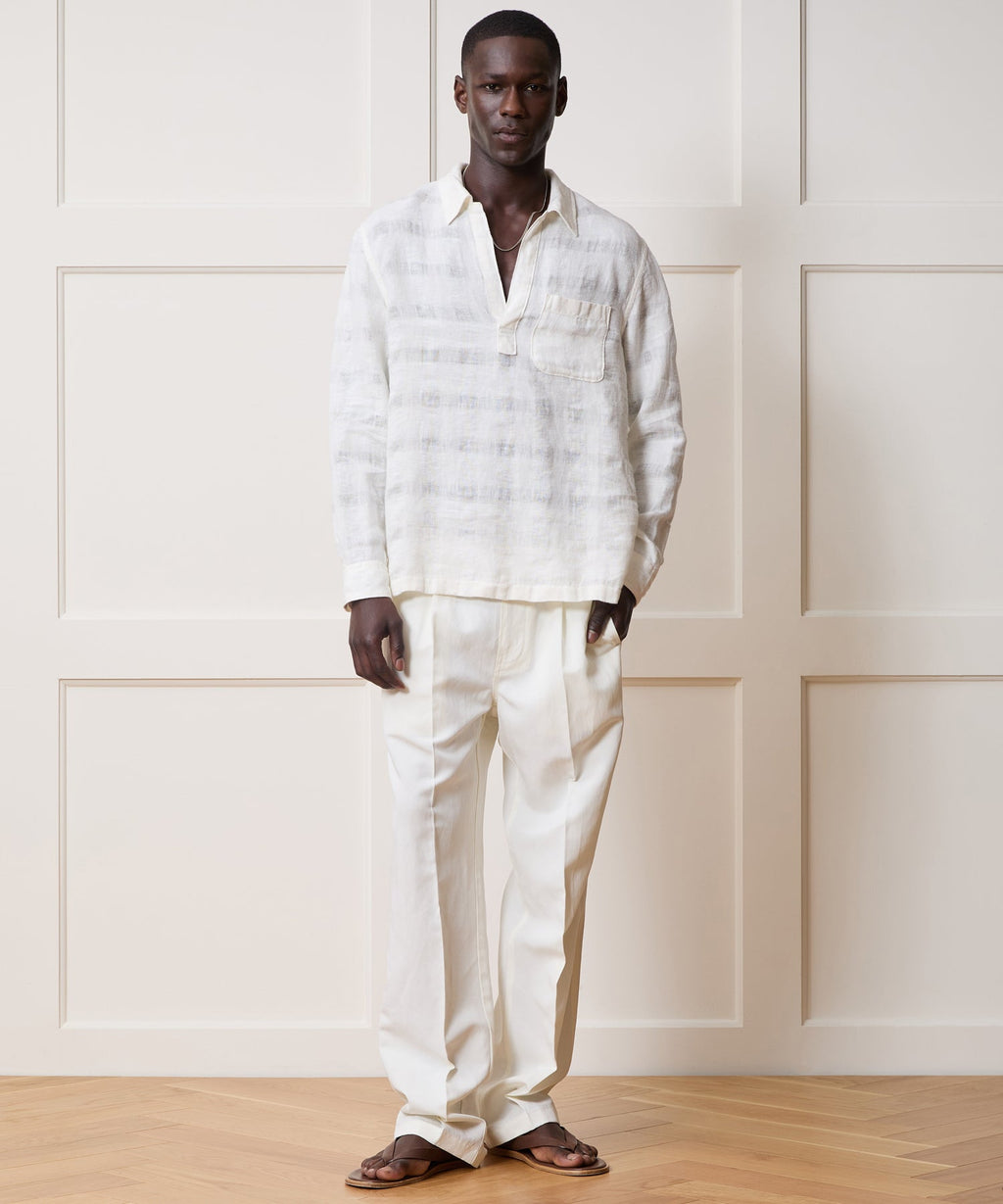 Linen Popover Shirt
