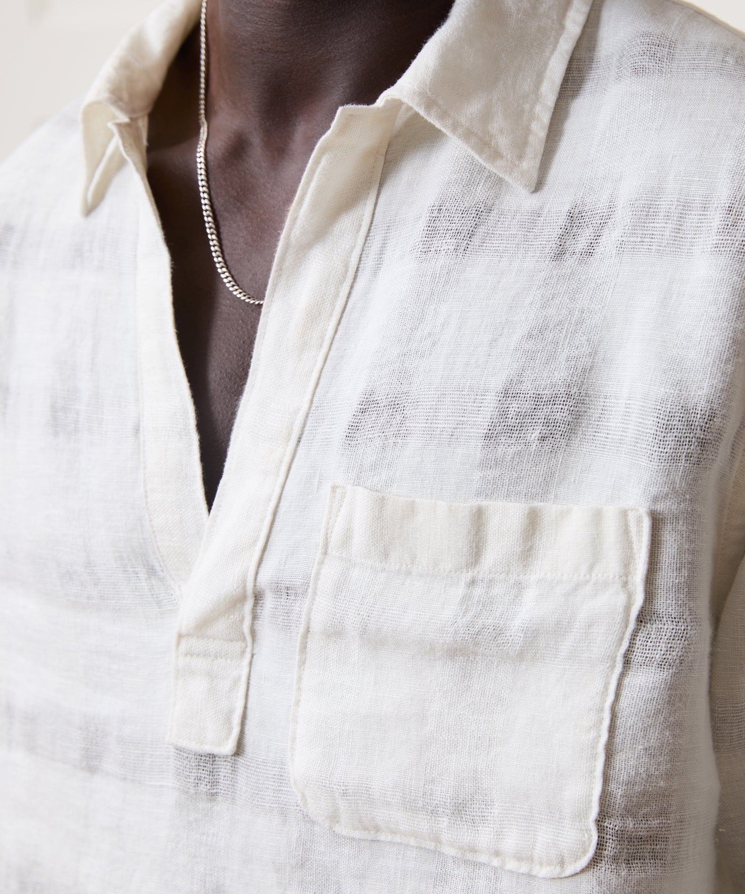 Linen Popover Shirt