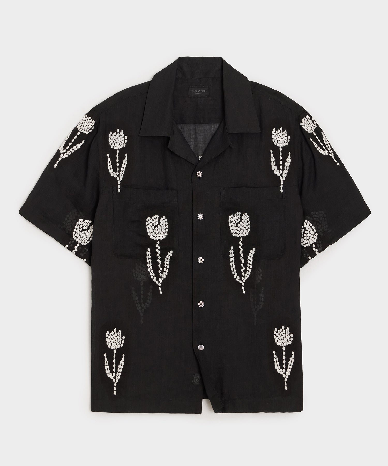 Embroidered Capri Shirt
