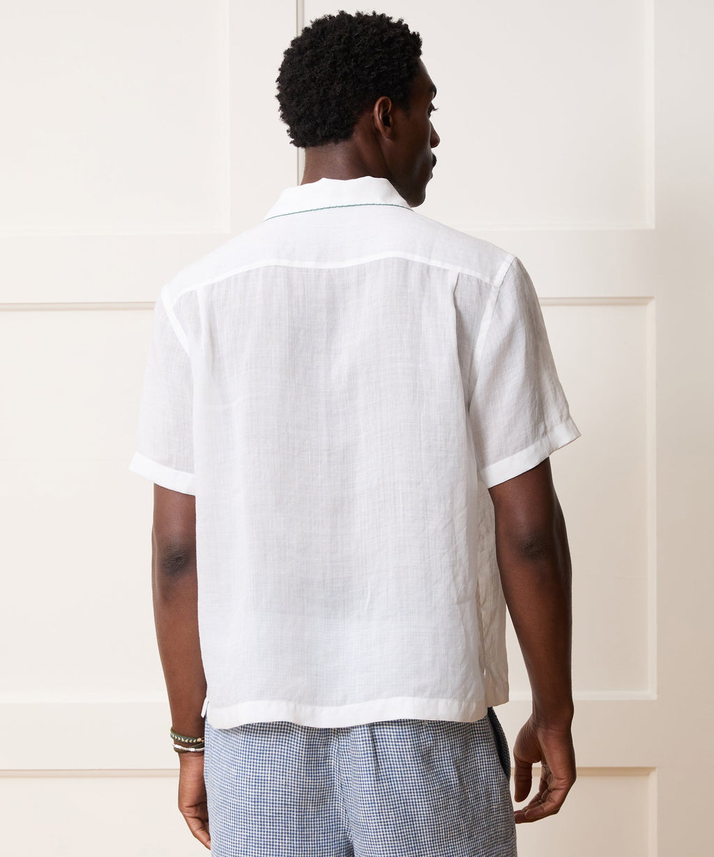 Embroidered Capri Shirt