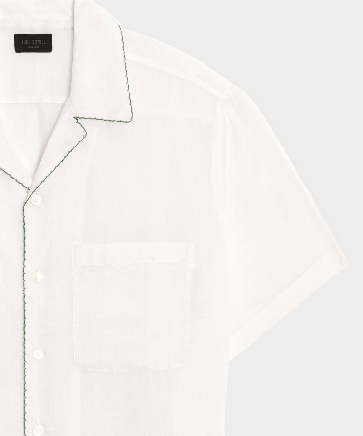 Embroidered Capri Shirt