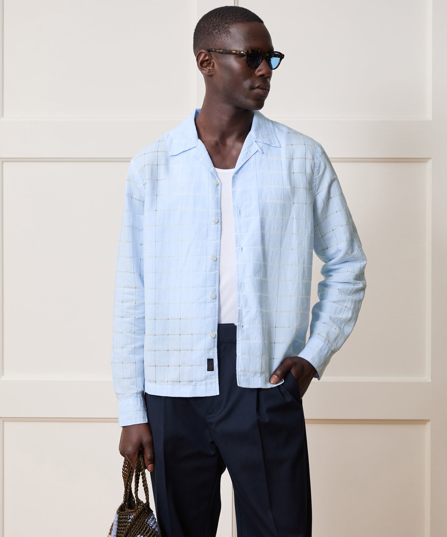 Ajour Camp Collar Shirt